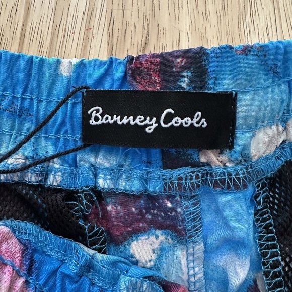 Barney Cools 16.5” Swim Shorts Poolside Acid Dye Nylon Trunks Mens Size L Bcools - Picture 3 of 7